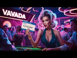 Antarmuka Casino Hold'em high4d dengan meja dealer langsung dan kartu komunitas