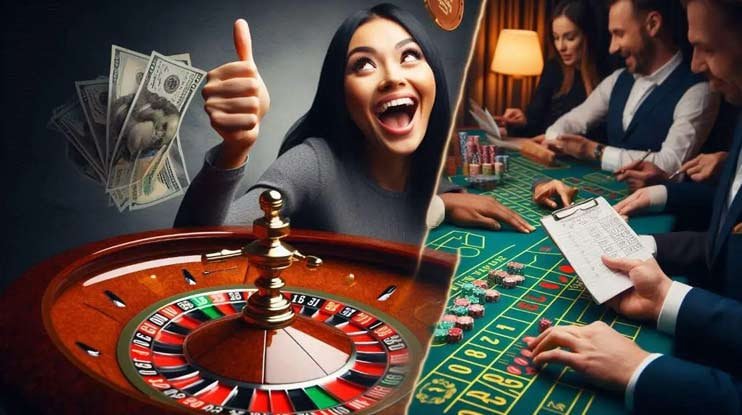 Layar kemenangan Ikan Jackpot dengan total poin dan hadiah